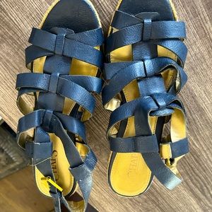 Navy Sandals